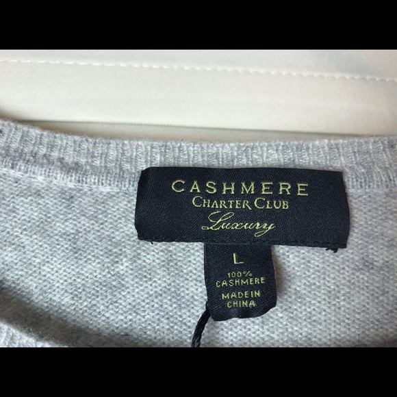 Cashmere Charter club sweater - Picture 2 of 6